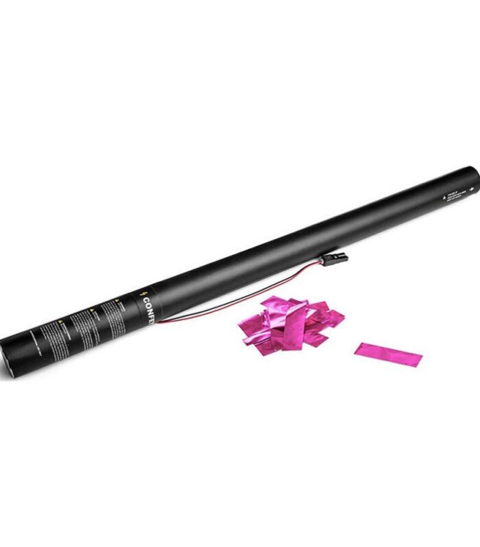 TCM FX - Elektromos Konfetti Ágyú 80cm - Rózsaszín Metallic